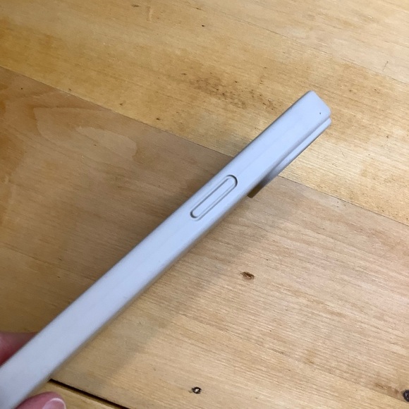 Gray Slim Protective Silicone Case for iPhone 13 - Picture 5 of 6